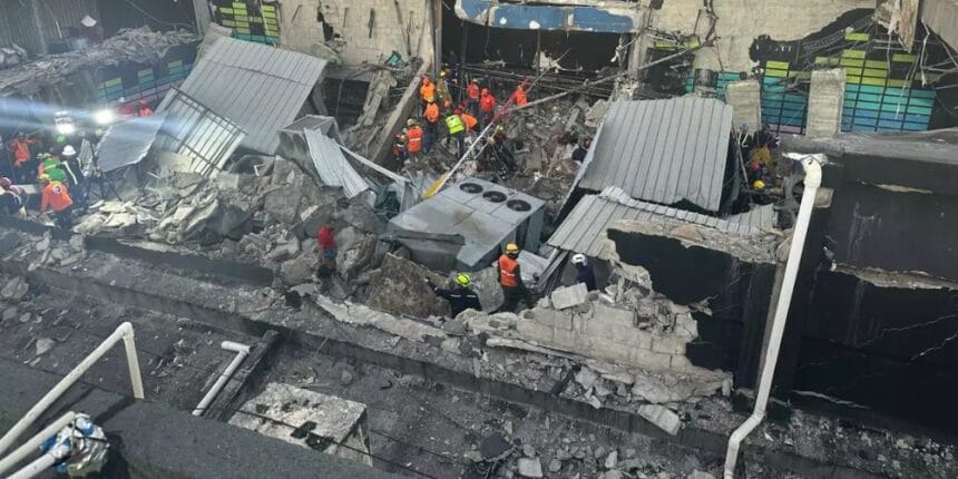 Perito afirma caída de concreto advertía posible falla estructural en Jet Set