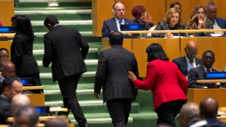 Delegación cubana abandona Asamblea de la ONU durante discurso de Trump