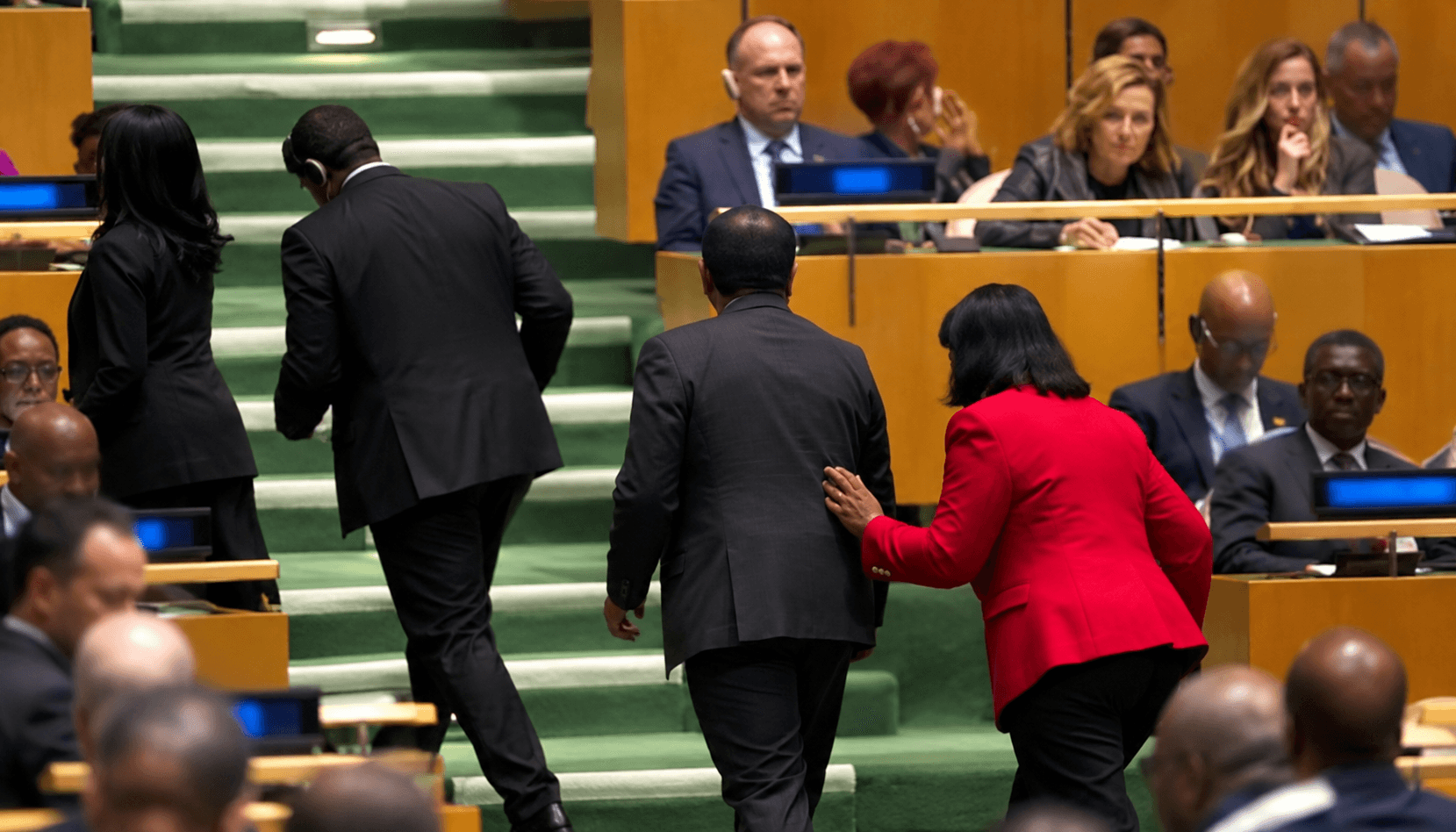Delegación cubana abandona Asamblea de la ONU durante discurso de Trump