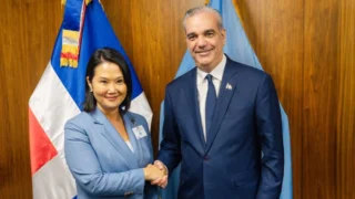 Abinader y Fujimori buscan fortalecer relaciones entre República Dominicana y Perú