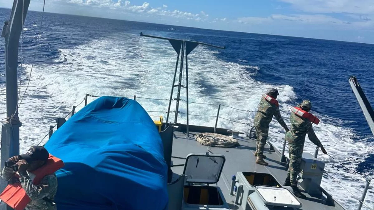 Rescatan a 26 personas durante operativo marítimo conjunto de República Dominicana y Estados Unidos