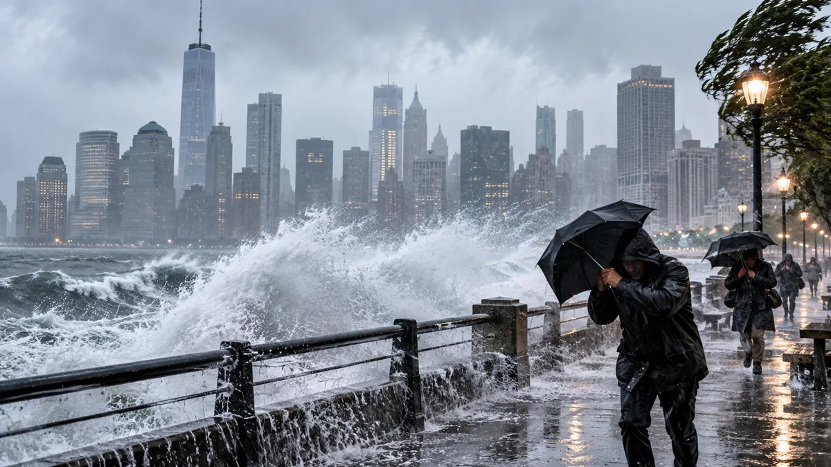 Potente tormenta deja un muerto y causa estragos en el noreste de Estados Unidos