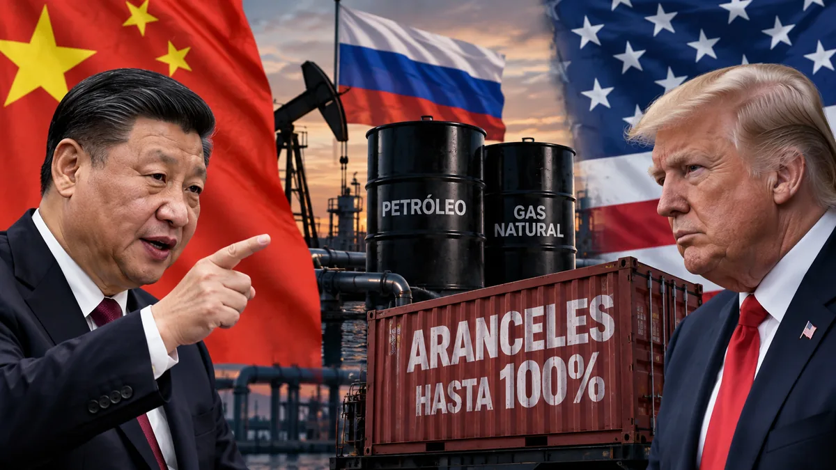 China rechaza aranceles de Estados Unidos por compra de energía rusa