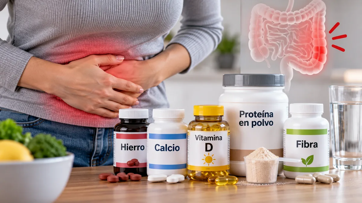 Cinco suplementos que pueden causar estreñimiento cuando se consumen en exceso