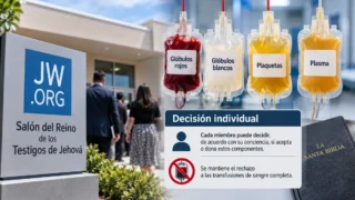 Testigos de Jehová cambian postura sobre principales componentes de la sangre