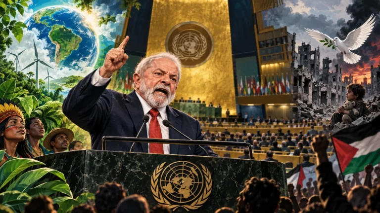 Lula irrumpe en la ONU con un discurso de barricada en defensa de Gaza y la transición energética