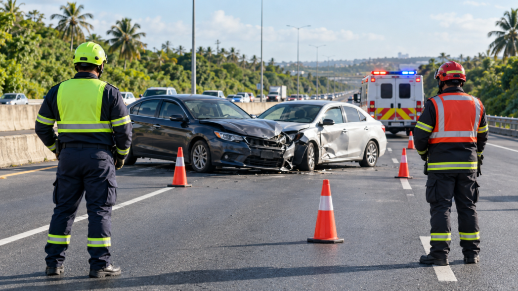 Accidente en la Circunvalación habría dejado al menos cinco personas fallecidas