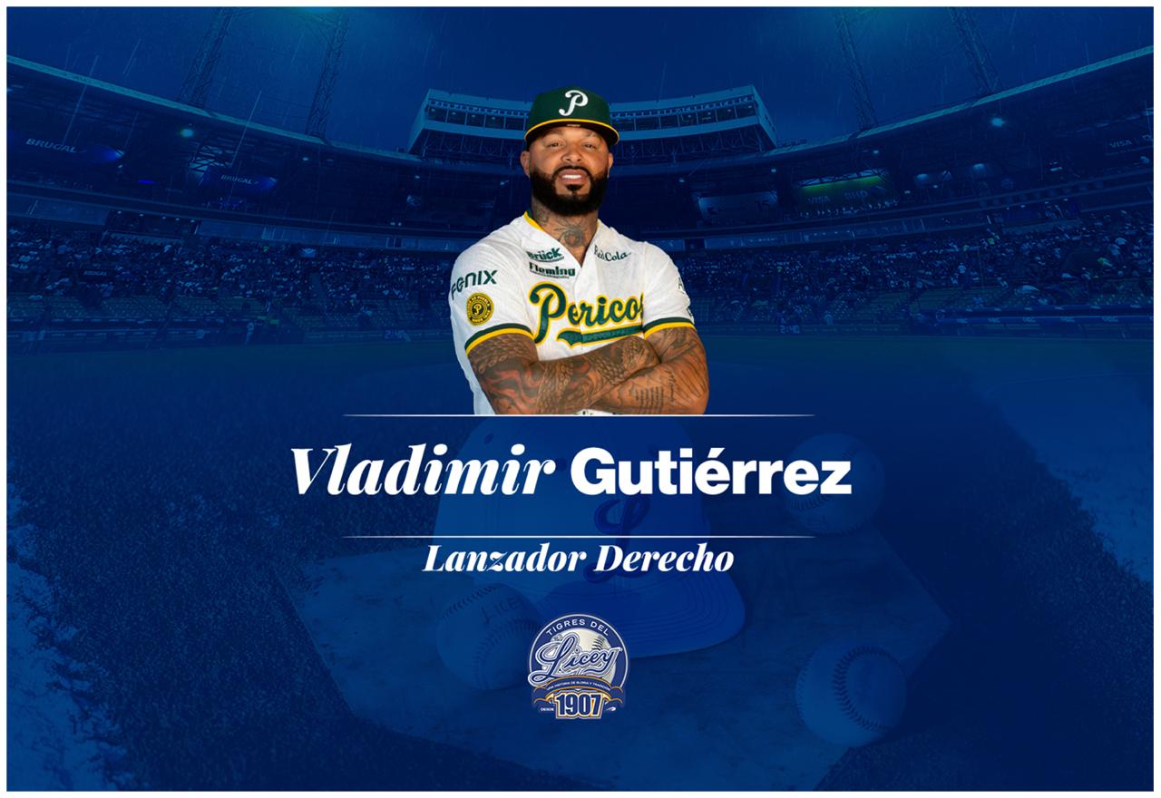 Licey contrata al lanzador cubano Vladimir Gutiérrez como refuerzo