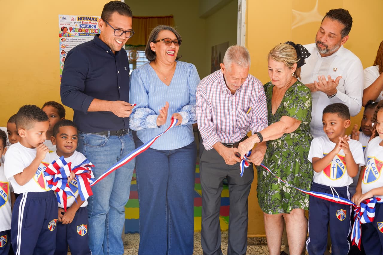 Inefi inaugura aula de psicomotricidad en centro educativo de Capotillo