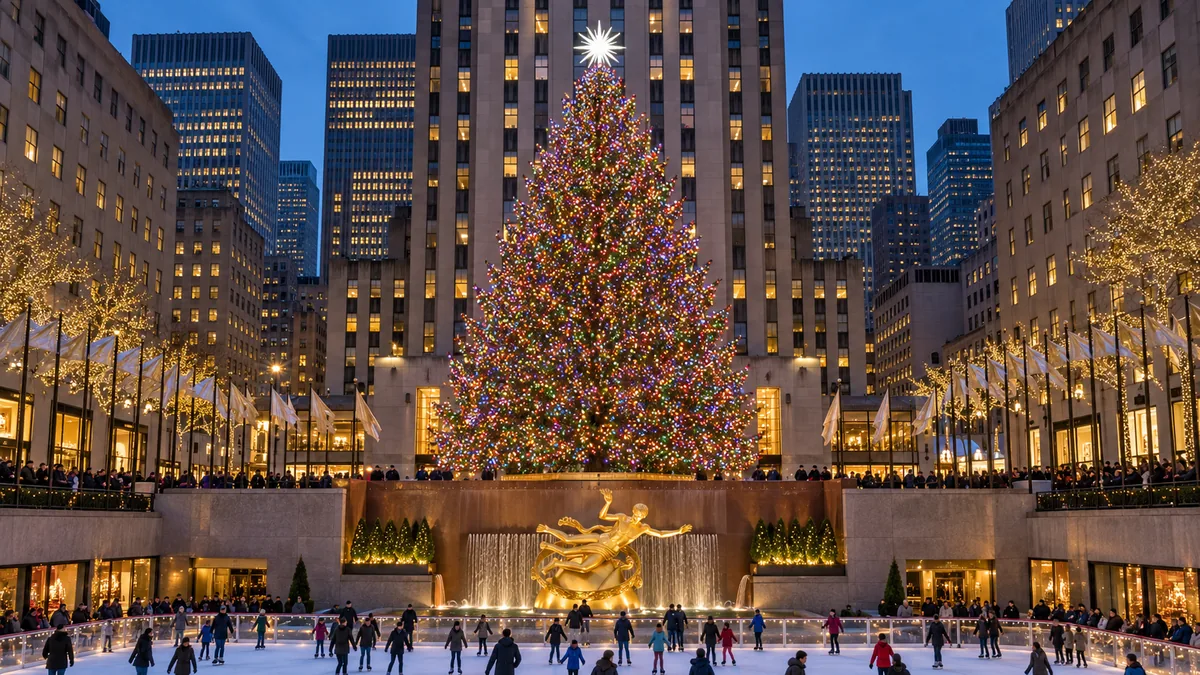 Rockefeller Center elige un abeto de 75 años para Navidad