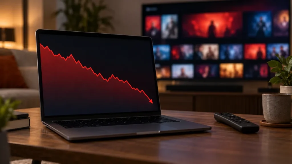 Acciones de Netflix caen pese al aumento de ingresos y ganancias