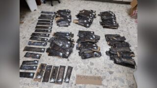 DNCD ocupa 172 láminas de presunta cocaína en cajas de cocos