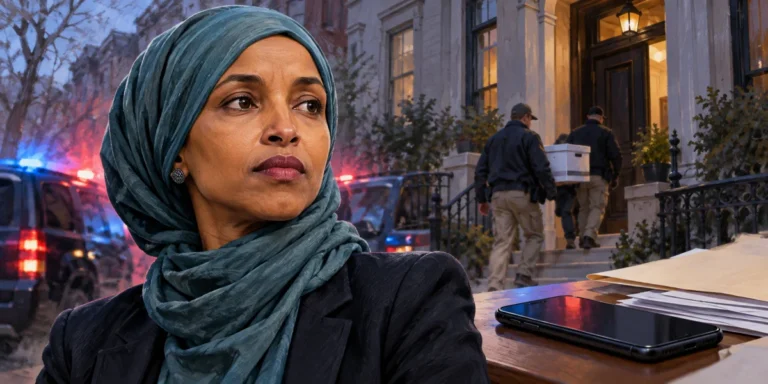 Agentes federales incautan teléfono de Ilhan Omar durante registro ligado a posible fraude migratorio