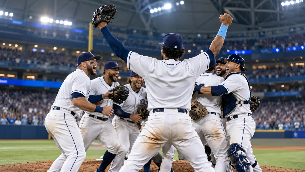 Rays avanzan a la Serie Mundial con aporte de Junior Caminero