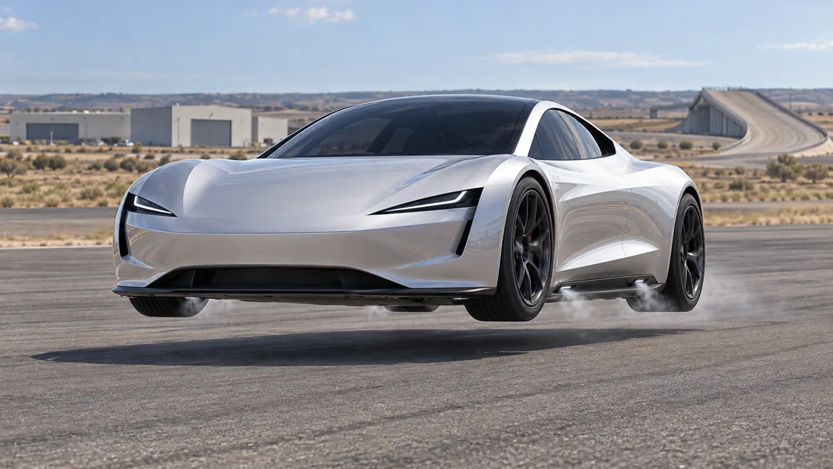 Tesla presenta Roadster con propulsores de SpaceX y maniobras aéreas
