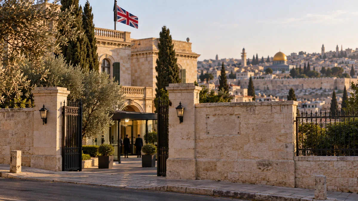 Israel y Reino Unido pactan mantener una misión británica reducida en Jerusalén Este