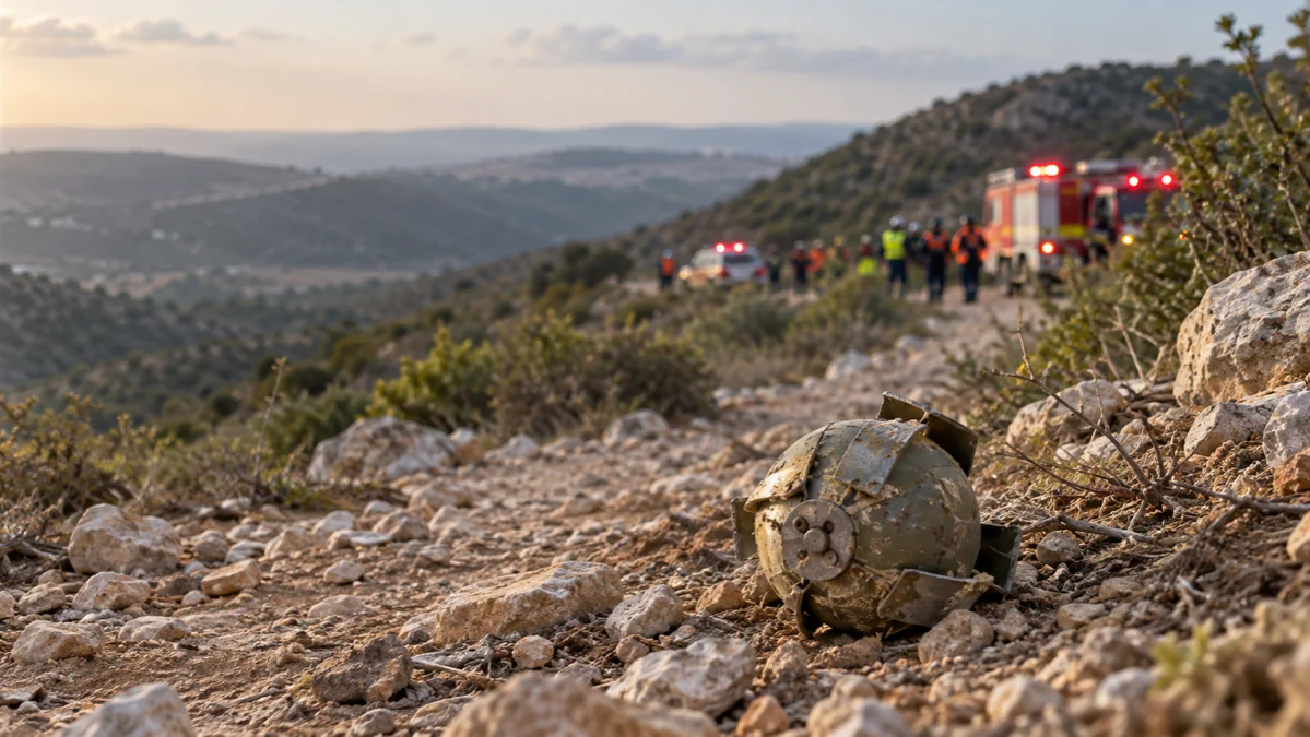 Un muerto y 24 heridos, incluidos niños, tras la explosión de una bomba de racimo de Hezbolá en el norte