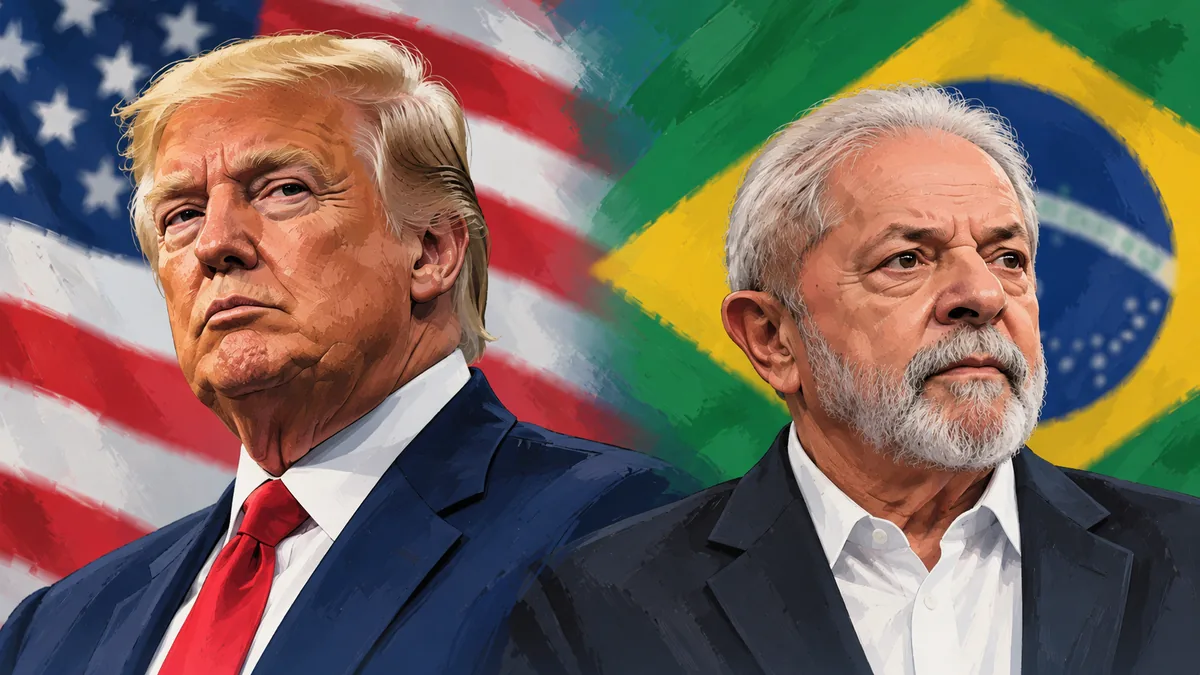 Trump cuestiona elecciones brasileñas y afirma mantener buena relación con Lula