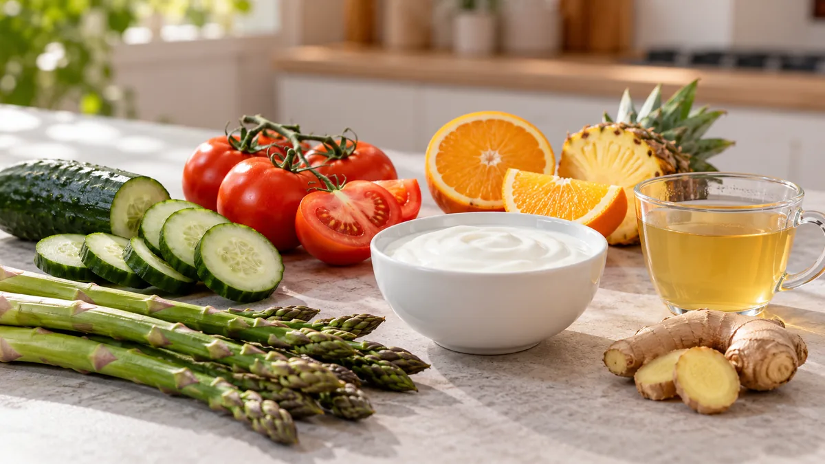 Hinchazón abdominal: alimentos y hábitos que pueden ayudar a aliviarla